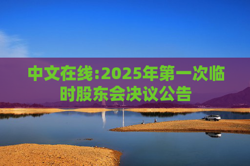 中文在线:2025年第一次临时股东会决议公告