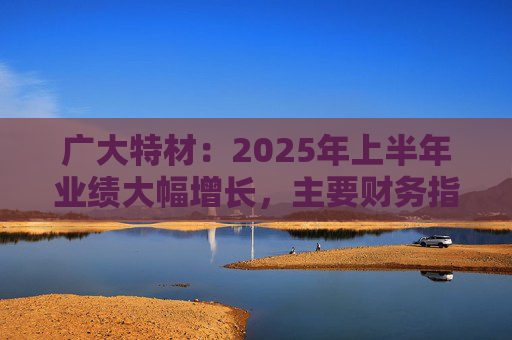 广大特材：2025年上半年业绩大幅增长，主要财务指标均创历史新高