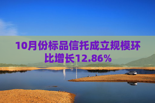 10月份标品信托成立规模环比增长12.86%