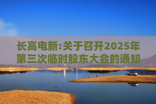 长高电新:关于召开2025年第三次临时股东大会的通知
