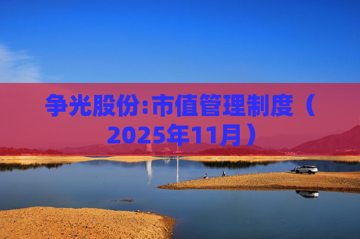 争光股份:市值管理制度(2025年11月)