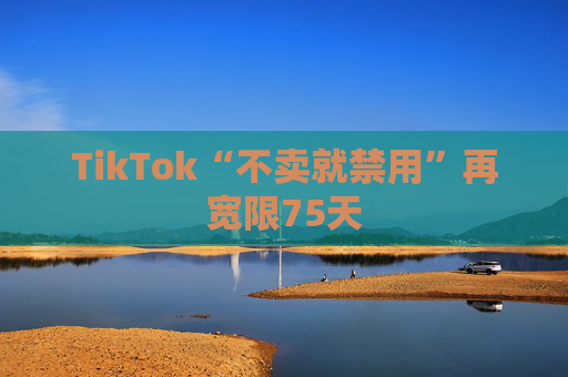 TikTok“不卖就禁用”再宽限75天