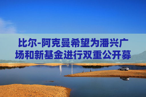 比尔-阿克曼希望为潘兴广场和新基金进行双重公开募股