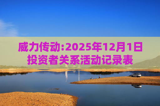 威力传动:2025年12月1日投资者关系活动记录表