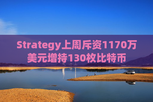 Strategy上周斥资1170万美元增持130枚比特币