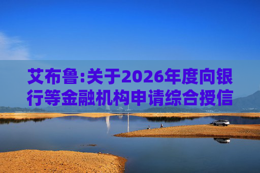 艾布鲁:关于2026年度向银行等金融机构申请综合授信额度及担保暨关联交易的公告