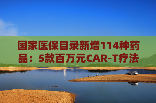 国家医保目录新增114种药品：5款百万元CAR-T疗法纳入商保，企业代表直呼这是“重要里程碑”