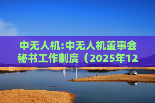 中无人机:中无人机董事会秘书工作制度(2025年12月)