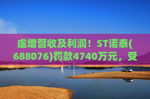 虚增营收及利润！ST诺泰(688076)罚款4740万元，受损投资者可索赔！