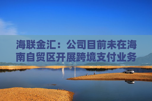 海联金汇：公司目前未在海南自贸区开展跨境支付业务