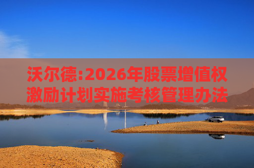 沃尔德:2026年股票增值权激励计划实施考核管理办法  第1张