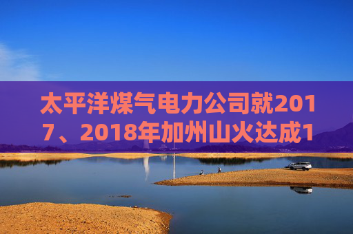 太平洋煤气电力公司就2017、2018年加州山火达成1亿美元股东和解协议  第1张