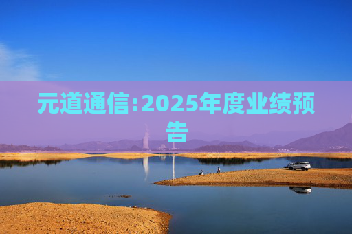 元道通信:2025年度业绩预告