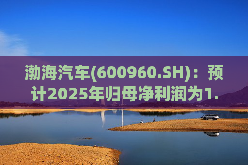 渤海汽车(600960.SH):预计2025年归母净利润为1.55亿元到1.88亿元 第1张 渤海汽车(600960.SH):预计2025年归母净利润为1.55亿元到1.88亿元 第1张