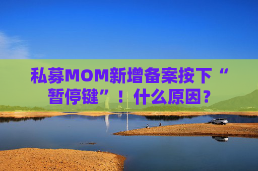 私募MOM新增备案按下“暂停键”！什么原因？