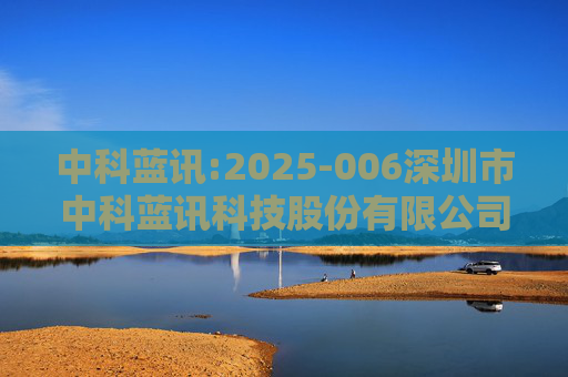 中科蓝讯:2025-006深圳市中科蓝讯科技股份有限公司投资者关系活动记录表