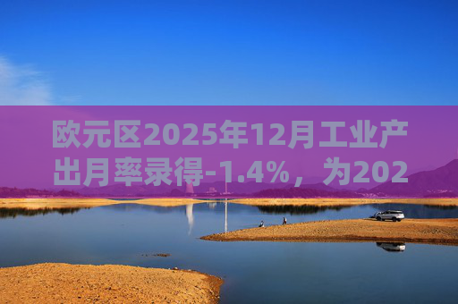 欧元区2025年12月工业产出月率录得-1.4%，为2025年4月以来最大降幅