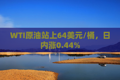 WTI原油站上64美元/桶，日内涨0.44%