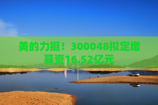 美的力挺！300048拟定增募资16.52亿元