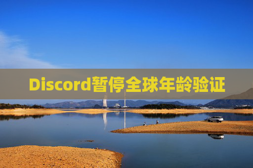 Discord暂停全球年龄验证  第1张