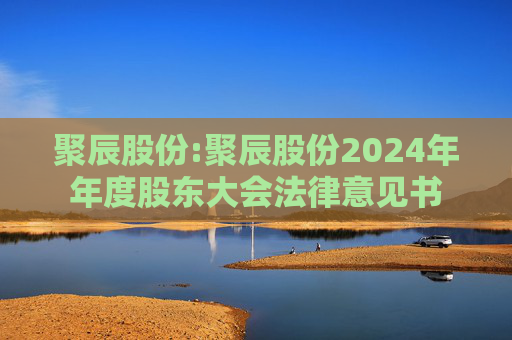 聚辰股份:聚辰股份2024年年度股东大会法律意见书