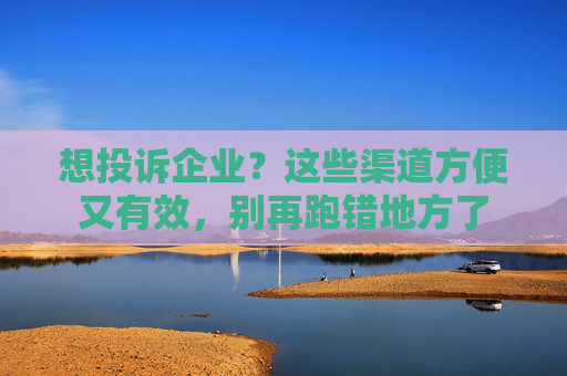 想投诉企业？这些渠道方便又有效，别再跑错地方了