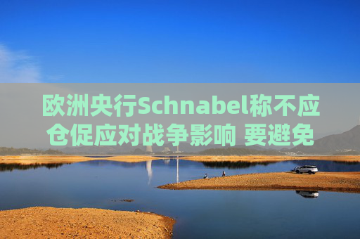 欧洲央行Schnabel称不应仓促应对战争影响 要避免反应过度