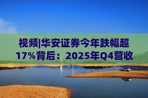 视频|华安证券今年跌幅超17%背后：2025年Q4营收腰斩，多项指标显颓势  第1张