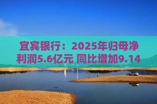 宜宾银行：2025年归母净利润5.6亿元 同比增加9.14%