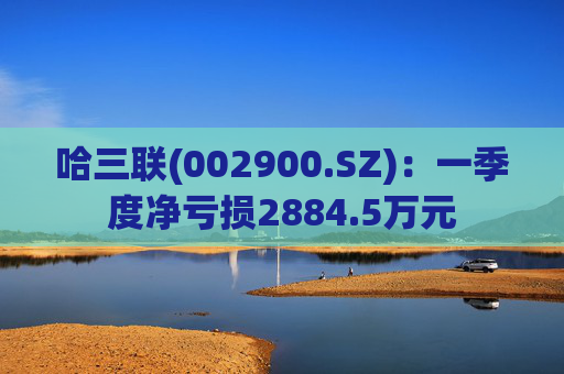 哈三联(002900.SZ)：一季度净亏损2884.5万元