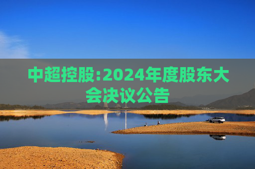中超控股:2024年度股东大会决议公告  第1张