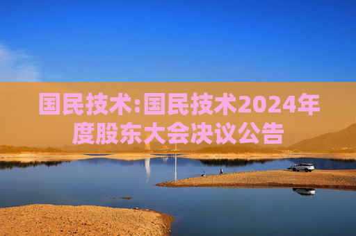 国民技术:国民技术2024年度股东大会决议公告  第1张