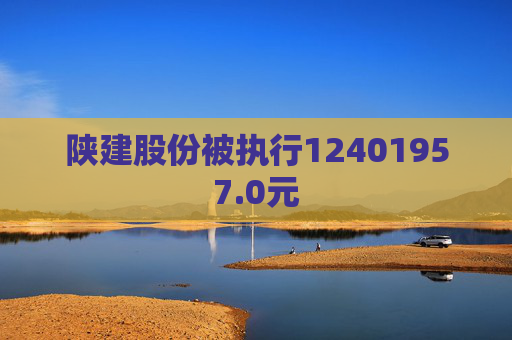 陕建股份被执行12401957.0元