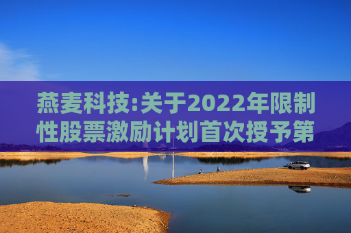 燕麦科技:关于2022年限制性股票激励计划首次授予第二个归属期归属结果暨股份上市的公告  第1张