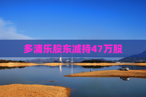 多浦乐股东减持47万股  第1张