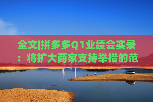 全文|拼多多Q1业绩会实录：将扩大商家支持举措的范围，让更多中小企业受益