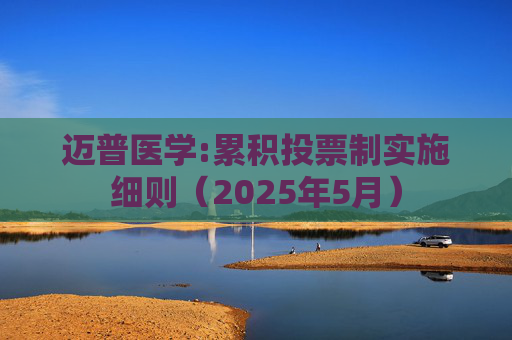 迈普医学:累积投票制实施细则(2025年5月)