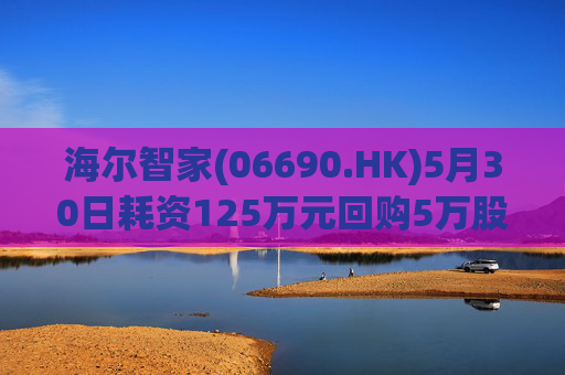 海尔智家(06690.HK)5月30日耗资125万元回购5万股A股
