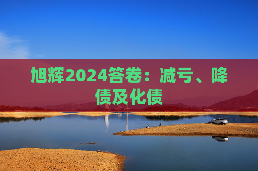 旭辉2024答卷:减亏、降债及化债