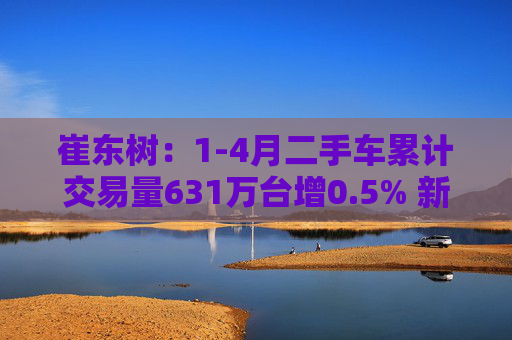 崔东树：1-4月二手车累计交易量631万台增0.5% 新能源渗透率4月达9.1%  第1张