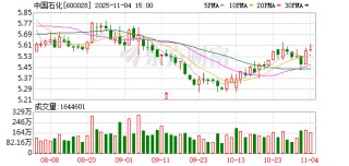 中国石化：累计回购公司股份48821270股