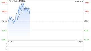 技术分析：现货黄金或反弹至3049美元