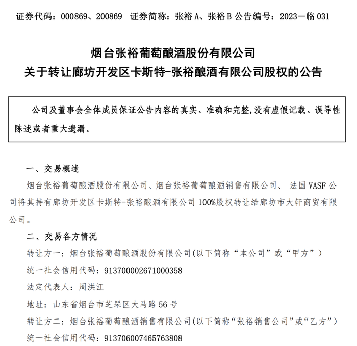 从百亿梦到资产瘦身,张裕“广撒网”捞中了啥? 第2张 从百亿梦到资产瘦身,张裕“广撒网”捞中了啥? 第2张