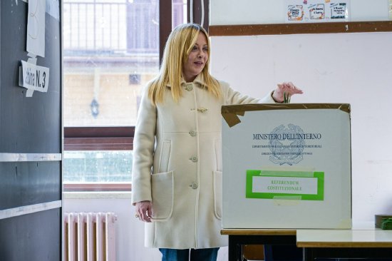 梅洛尼承认在意大利司法改革公投中落败 第1张 梅洛尼承认在意大利司法改革公投中落败 第1张